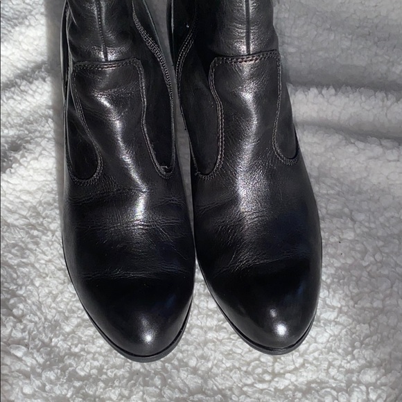 Ladies Born Leather Boots Black Sz 11M Like New! - Picture 7 of 14